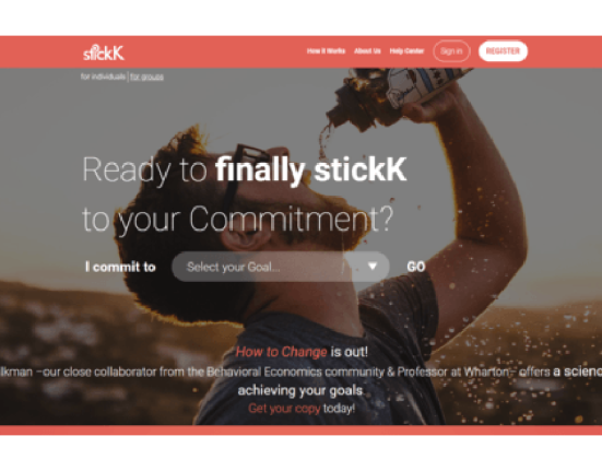 معرفی وب‌سایت stickk