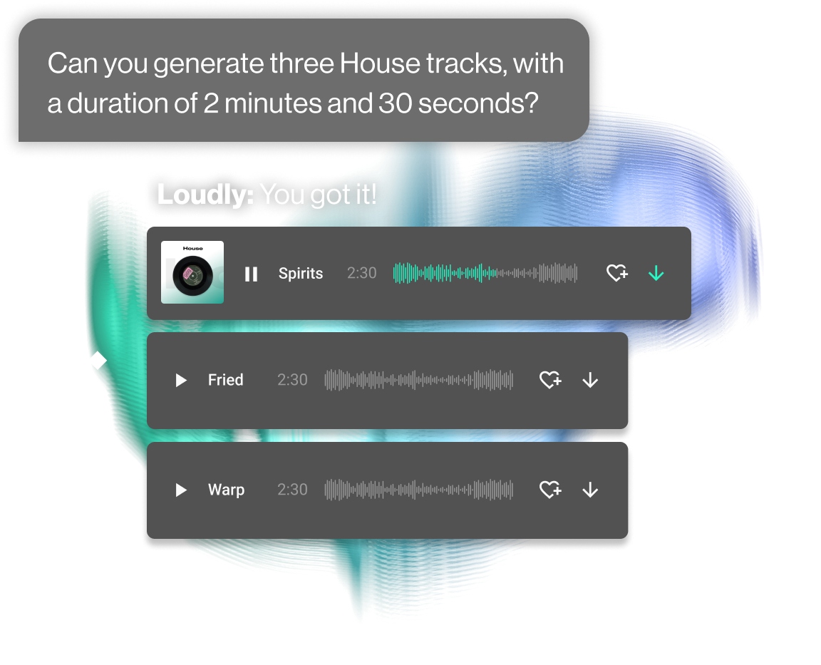 بهترین ابزارهای هوش مصنوعی برای ساخت موزیک لودلی (Loudly)