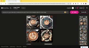 ساخت عکس با هوش مصنوعی bing 