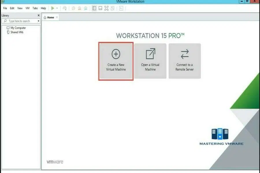 آموزش قدم به قدم ساخت سرور مجازی در VMware