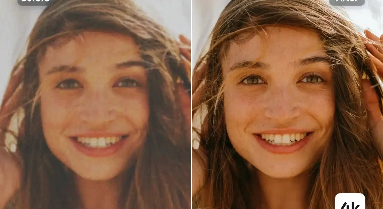 هوش مصنوعی افزایش کیفیت عکس