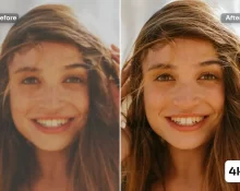 هوش مصنوعی افزایش کیفیت عکس