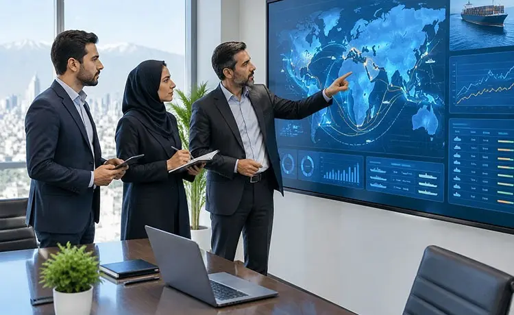 برنامهریزی مسیرهای تجاری با کارت بازرگانی